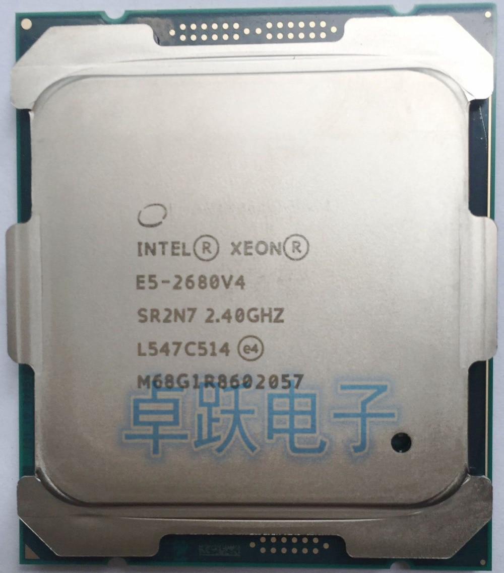  E5 2680 V4 LGA 2011-3 CPU μ, 2.4Ghz 14 ھ..